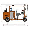 CMC - U 10 - Машина за пътна маркировка, която може да се конфигурира за Airspray, Airless, шприцова пластмаса 1:1, шприцова пластмаса 98:2; студена пластмаса | Bild 6