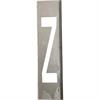 Marking stencils SET for metal letters 40 cm high - A to Z - Letter Z - 40 cm