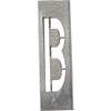 Marking templates for metal letters 40 cm high - Letter B - 40 cm