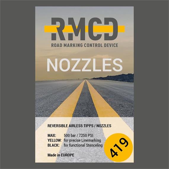 RMCD - Airless nozzle for line markings - 419