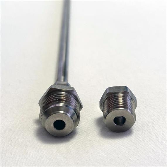 Adaptador de acero inoxidable IG 1/2 IC x AG 7/8 pulgadas / 22,23 mm