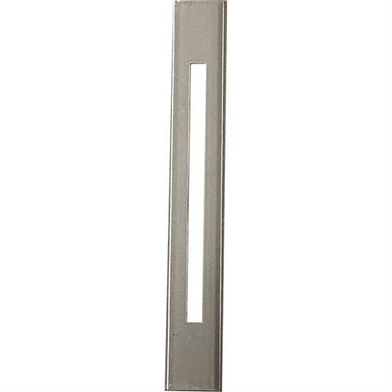 Metallist šabloonid metallist tähtedele 20 cm kõrgusele - Kiri I - 20 cm