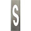 Markeersjablonen voor metalen letters 40 cm hoog - Letter S - 40 cm